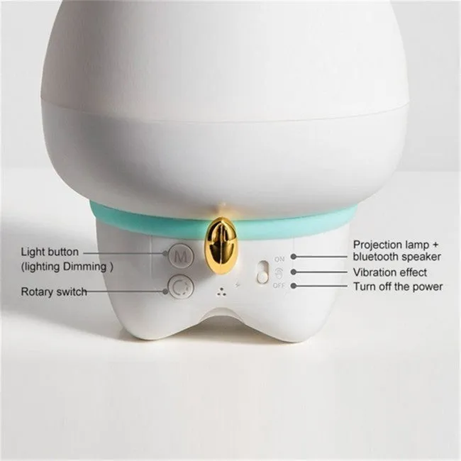 Cute pet projection lamp