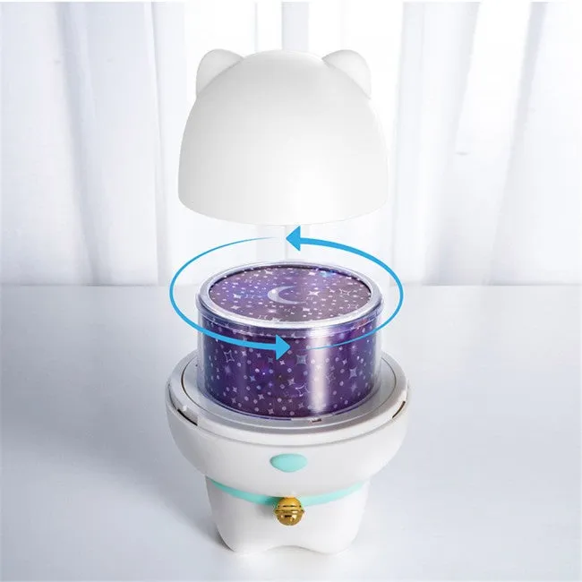 Cute pet projection lamp