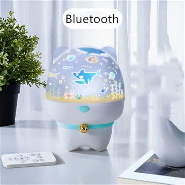 Cute pet projection lamp