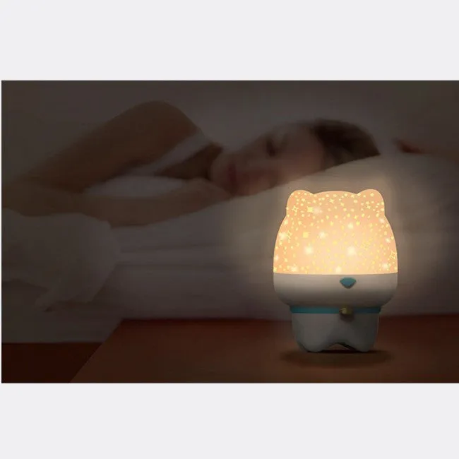 Cute pet projection lamp
