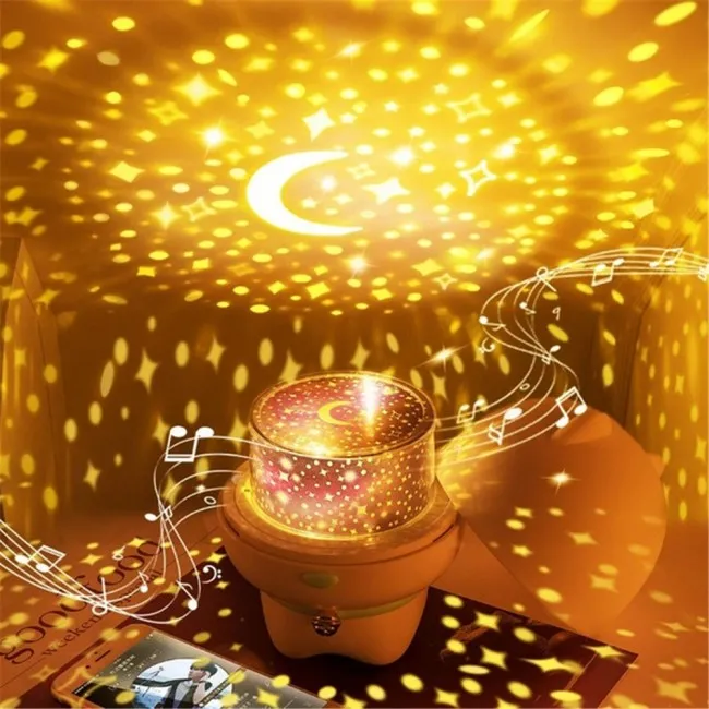 Cute pet projection lamp