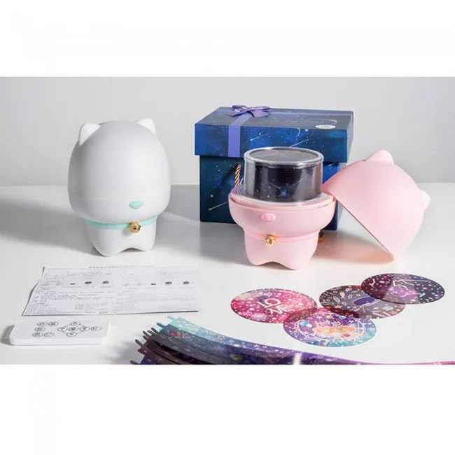 Cute pet projection lamp