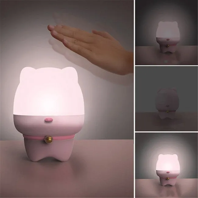 Cute pet projection lamp