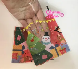 Cute Snowman Gift Bags Cello Self-adhesive Cookie bag - Favors Party bags 20/50 bags CB65