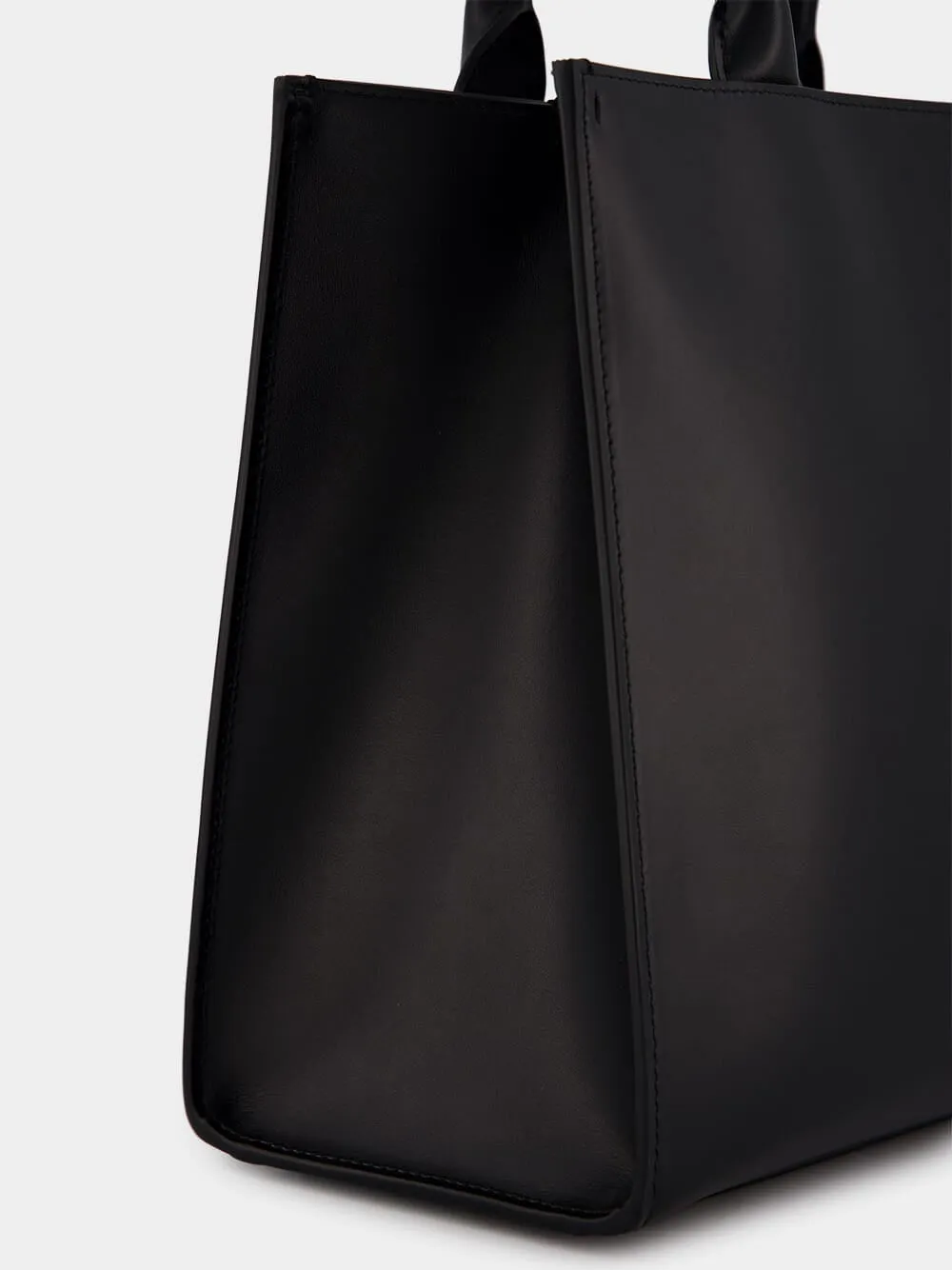 Daily Small Calfskin Shopper Bag