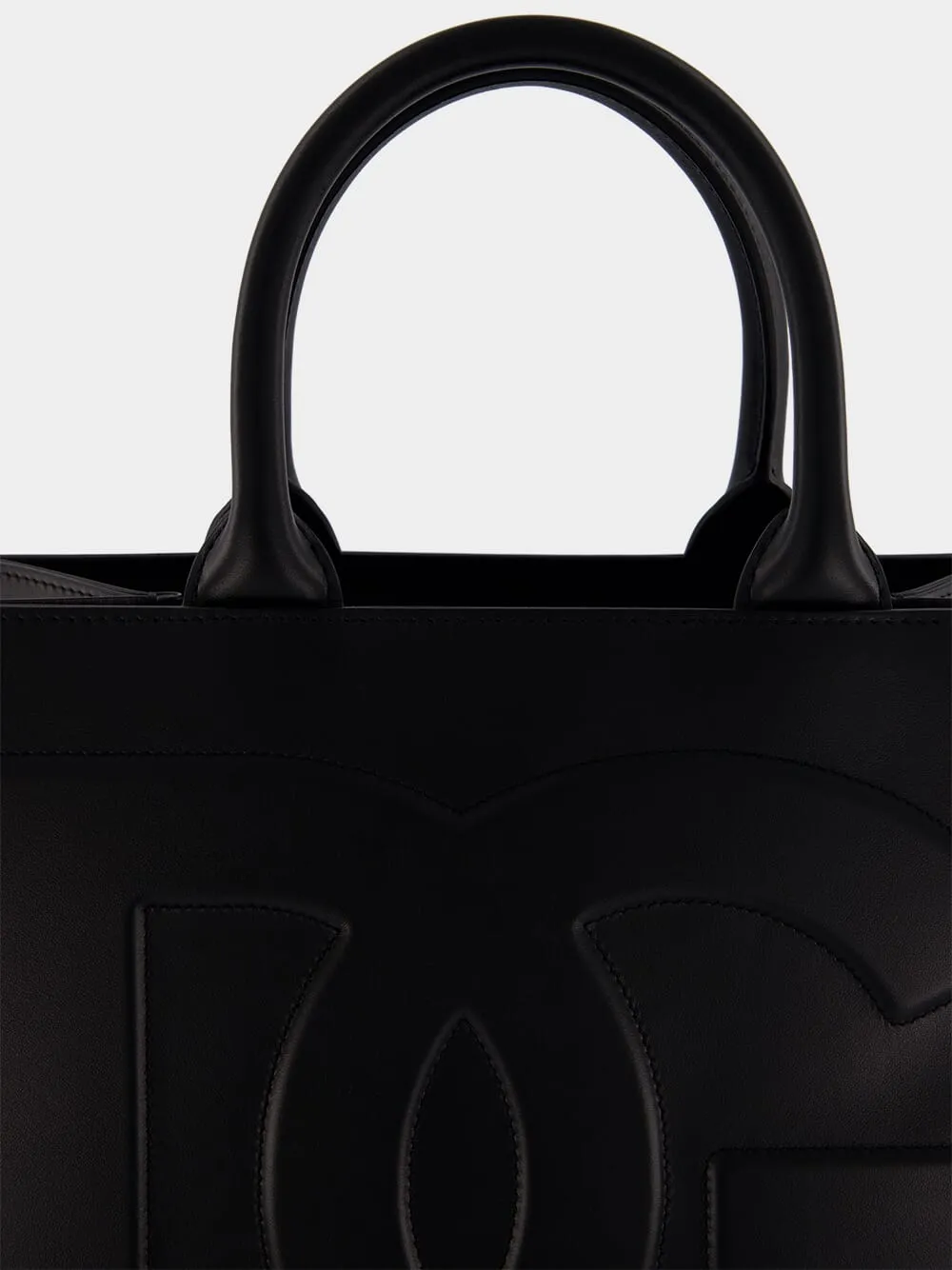 Daily Small Calfskin Shopper Bag