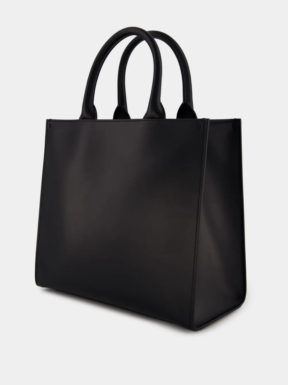 Daily Small Calfskin Shopper Bag
