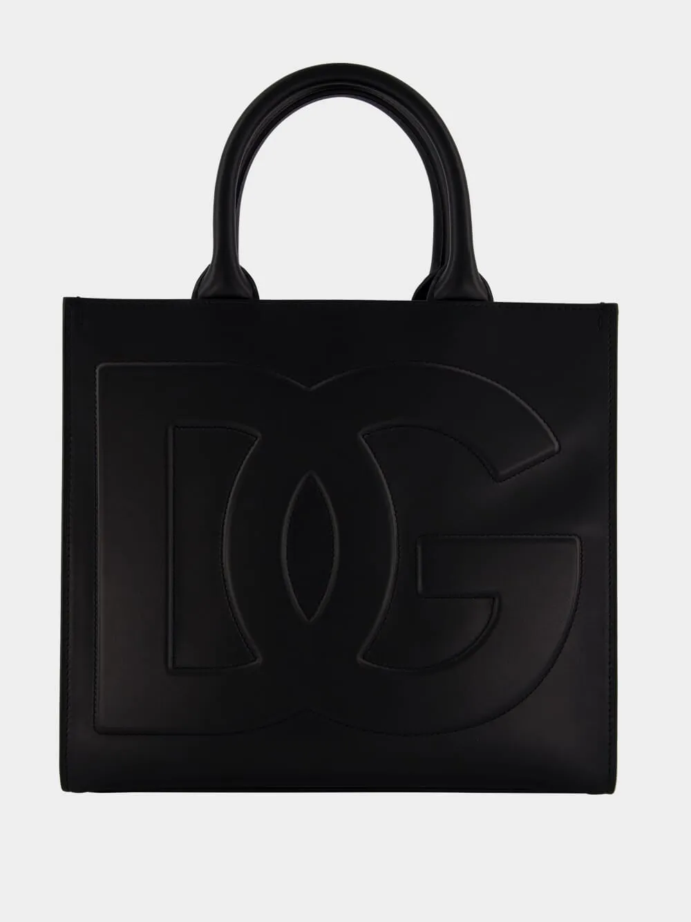 Daily Small Calfskin Shopper Bag
