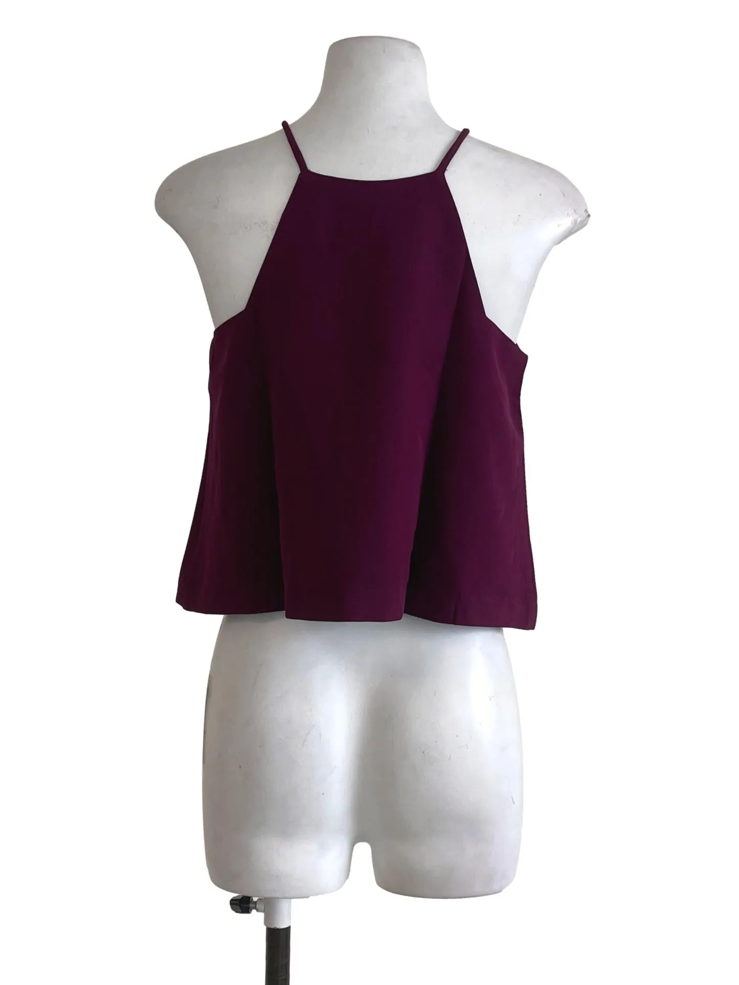 Deep Purple Sleeveless Top