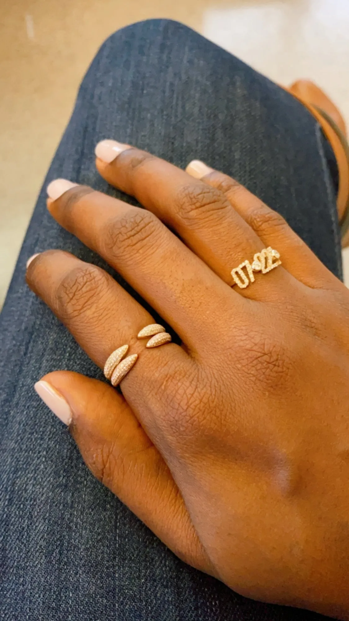 Diamond Date Ring
