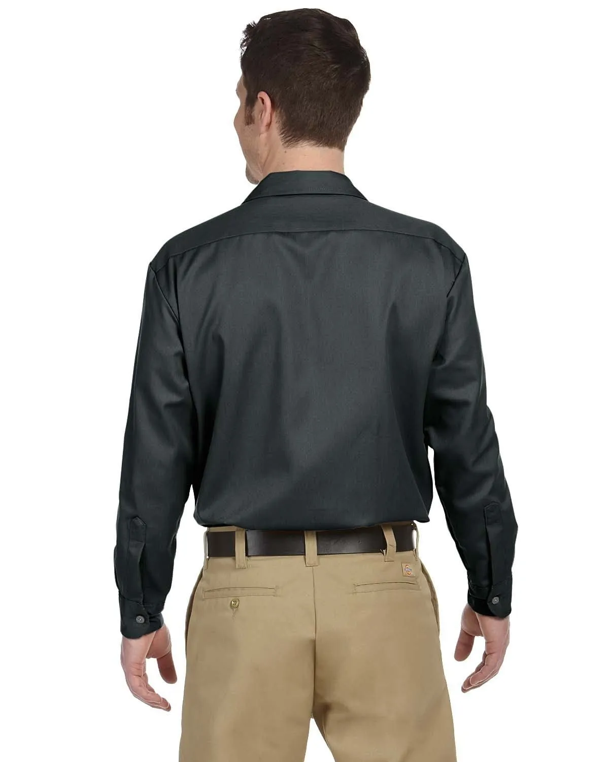 Dickies Long Sleeve Work Shirt | Charcoal