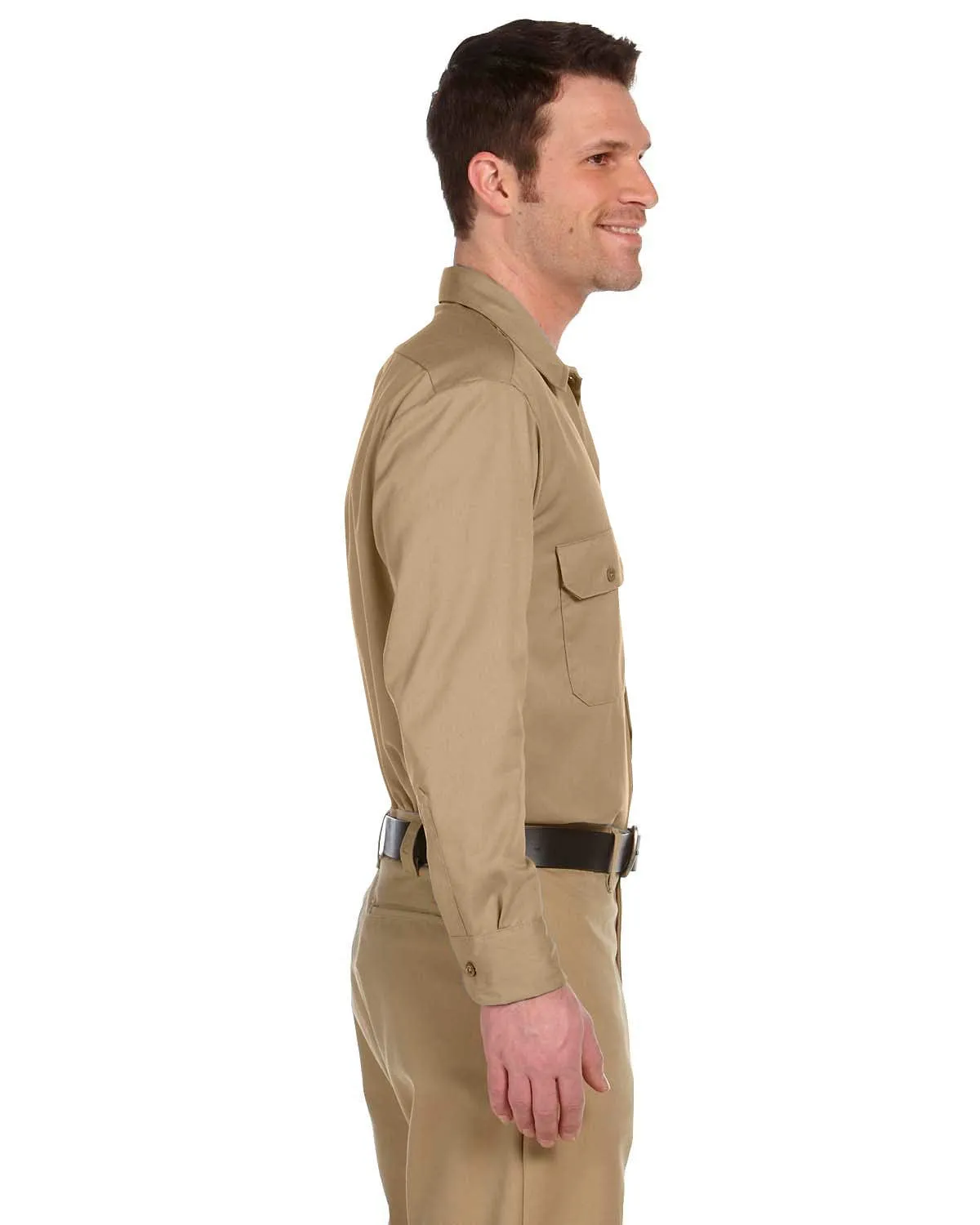 Dickies Long Sleeve Work Shirt | Desert Sand