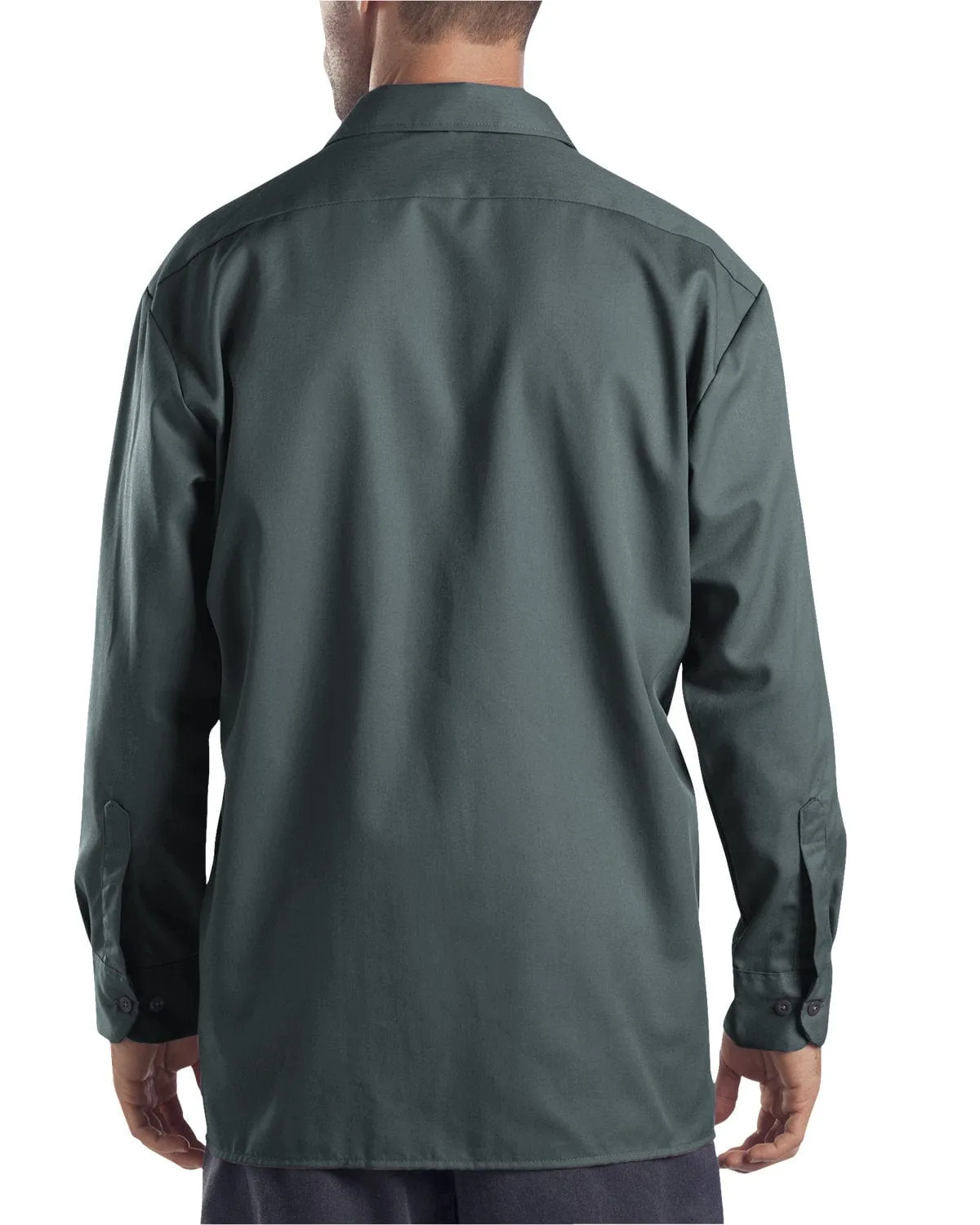Dickies Long Sleeve Work Shirt | Lincoln Green