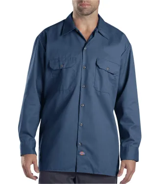 Dickies Long Sleeve Work Shirt | Navy