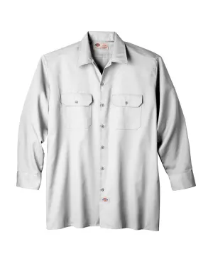 Dickies Long Sleeve Work Shirt | White