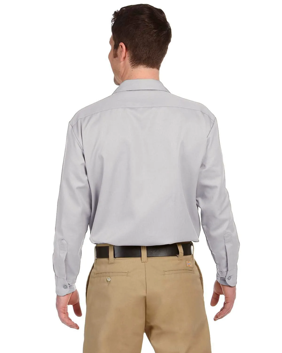 Dickies Long Sleeve Work Shirt | White
