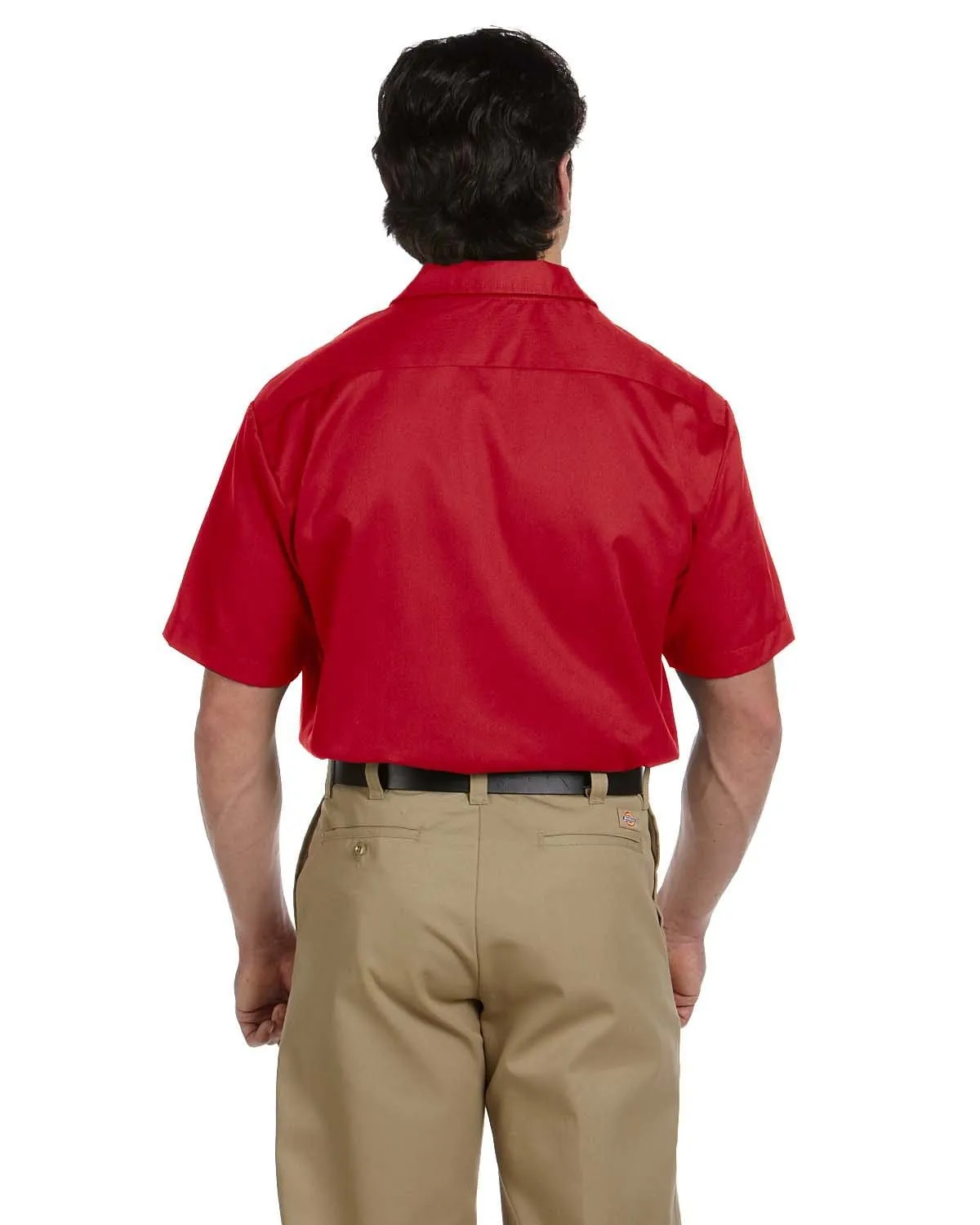 Dickies Short Sleeve Work Shirt | Red