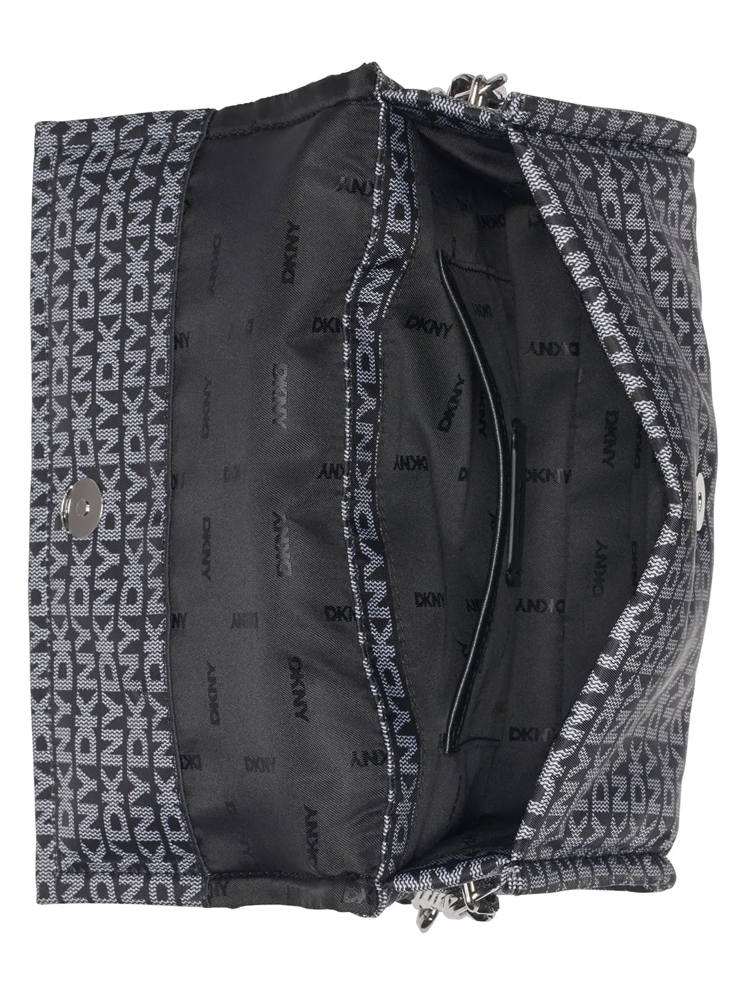 DKNY Women Black Printed Crossbody