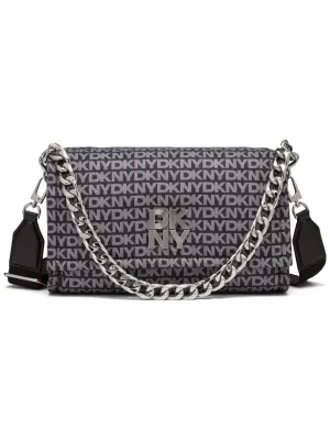 DKNY Women Black Printed Crossbody