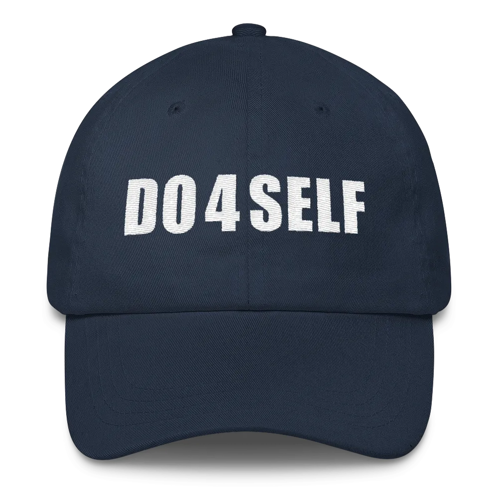 Do4Self Dad Hat Blue/White