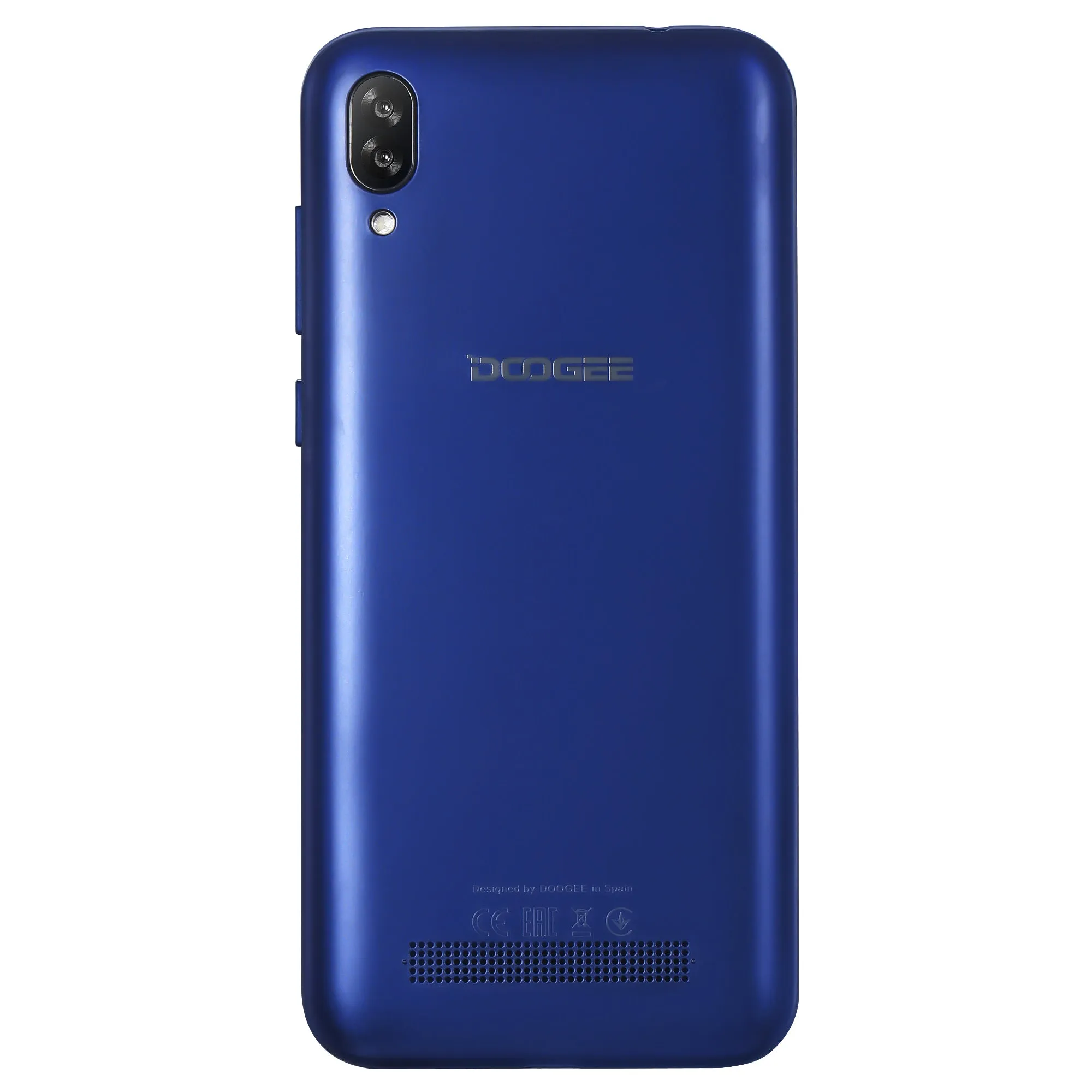 DOOGEE X90 Cellphone 6.1inch 19:9 Waterdrop LTPS Screen Smartphone Quad Core CPU 1GB RAM 16GB ROM 3400mAh Battery Dual SIM Cards 8MP 5MP Camera Android 8.1 OS  Blue_European version