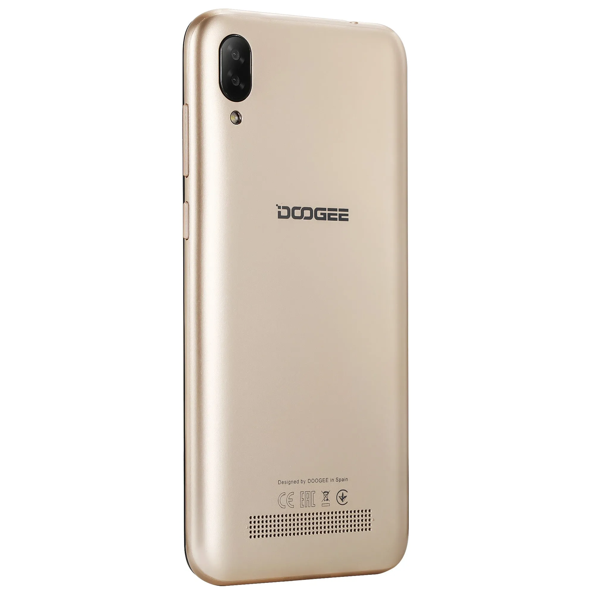 DOOGEE X90 Cellphone 6.1inch 19:9 Waterdrop LTPS Screen Smartphone Quad Core CPU 1GB RAM 16GB ROM 3400mAh Battery Dual SIM Cards 8MP 5MP Camera Android 8.1 OS  Blue_European version