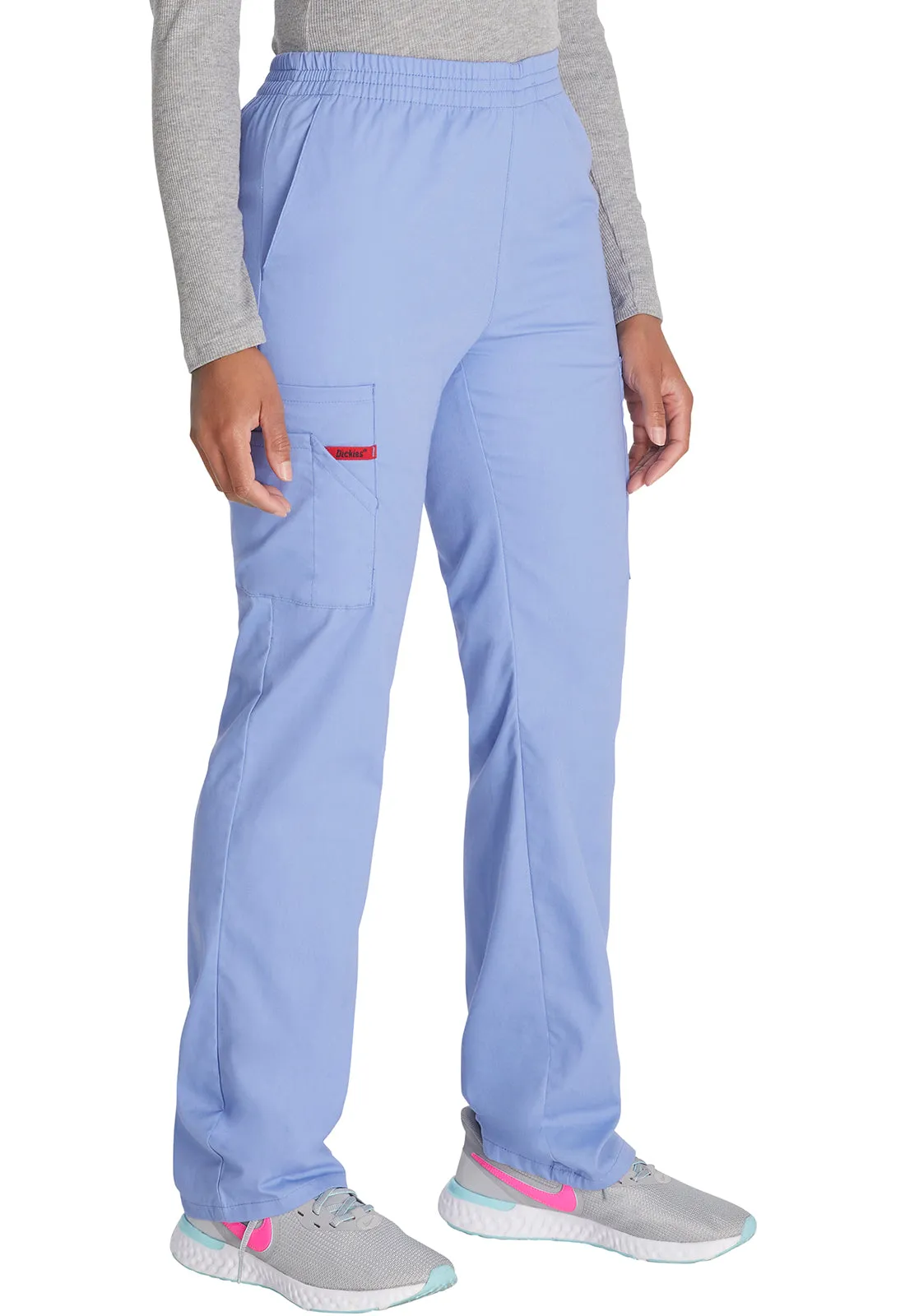 EDS Signature 86106 Natural Rise Tapered Leg Pull-On Pants Ciel