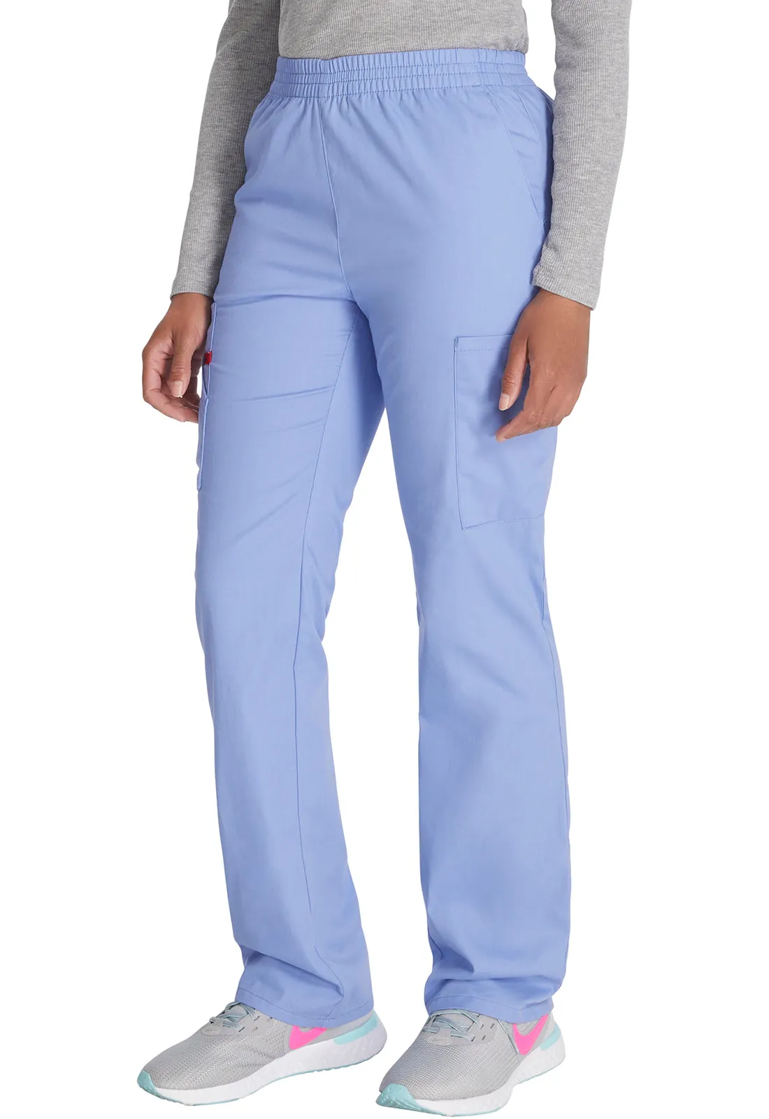 EDS Signature 86106 Natural Rise Tapered Leg Pull-On Pants Ciel