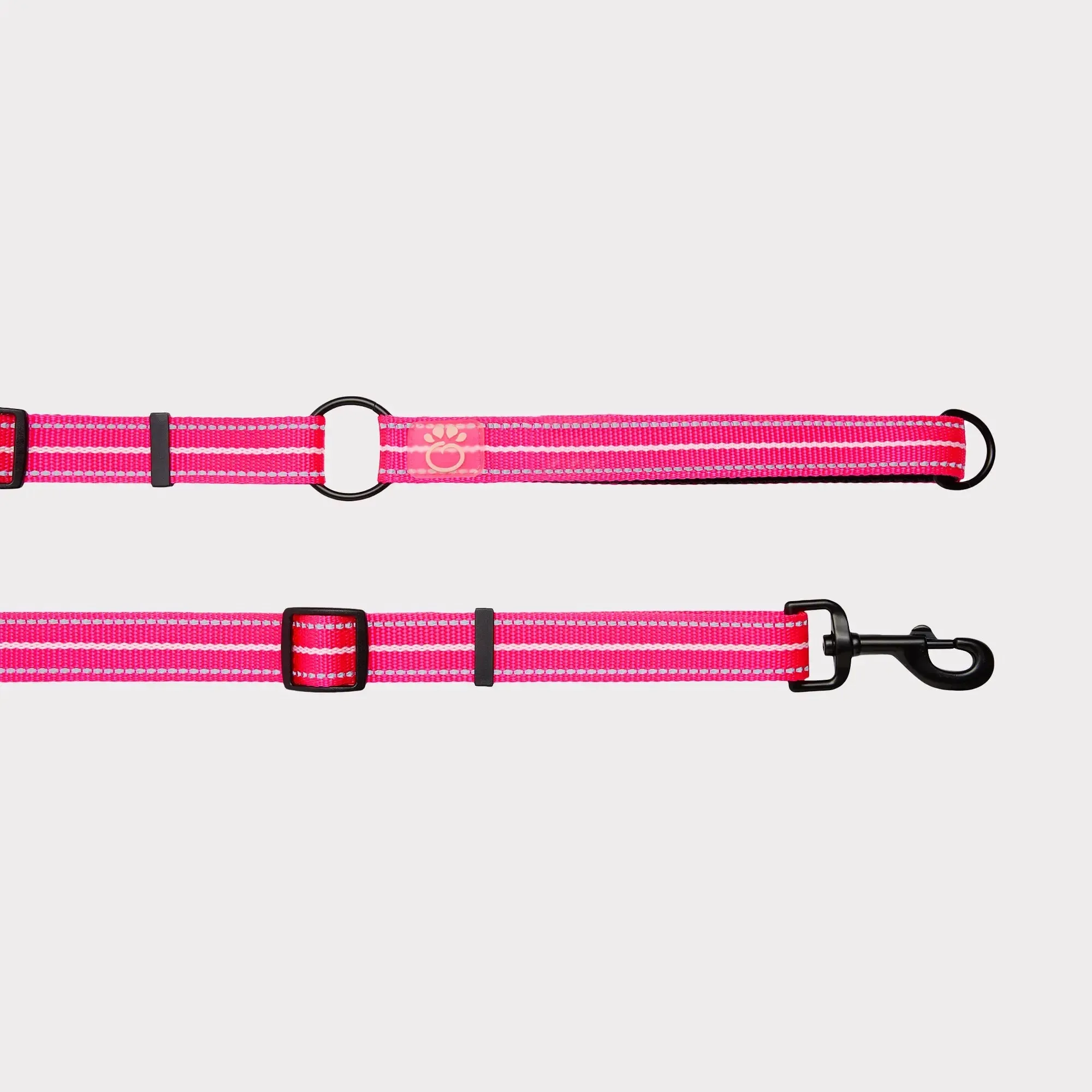 EEZY-6® Reflective Dog Leash | Neon Pink