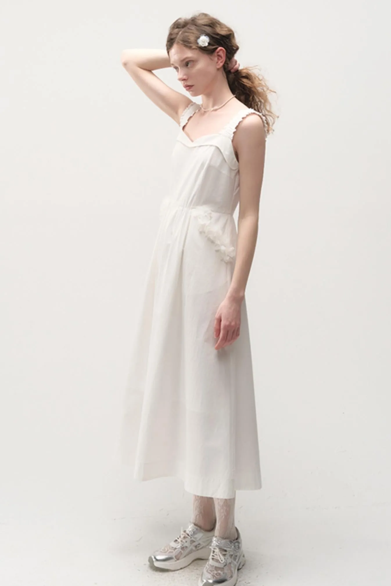 Elegant Waist Strap Dress