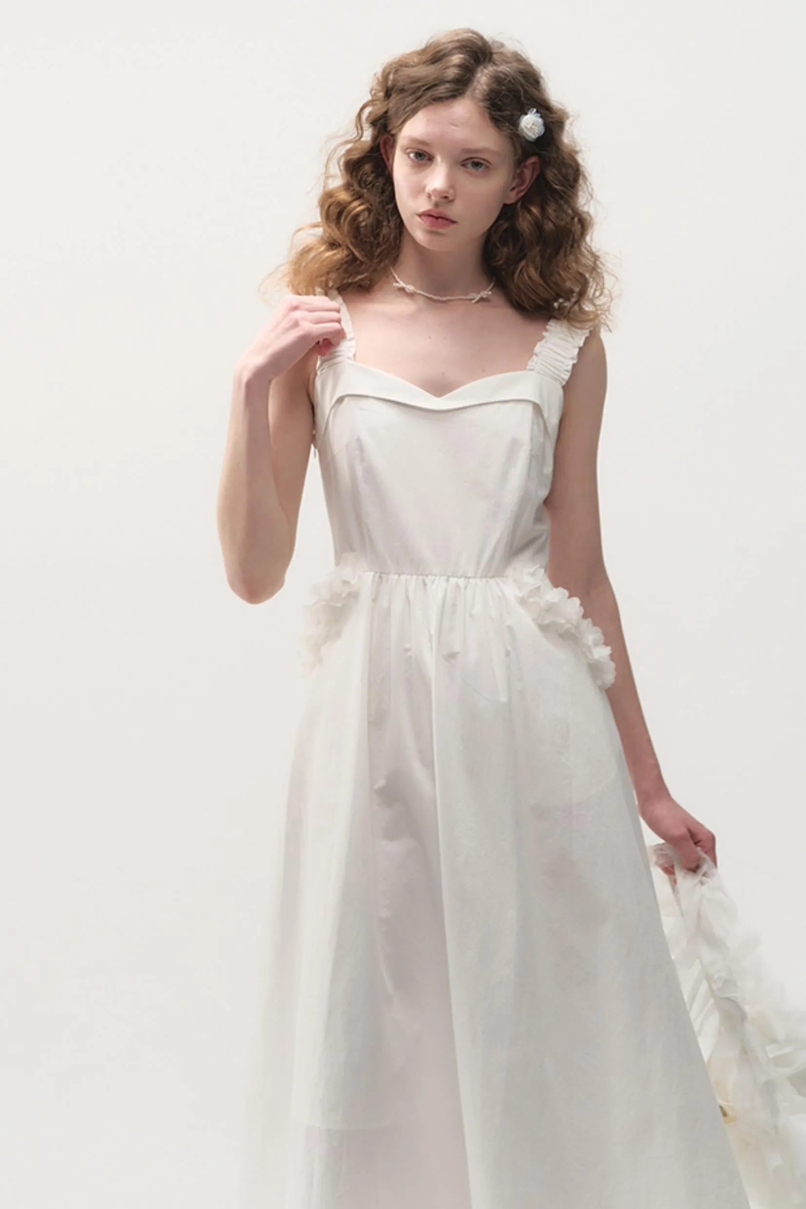 Elegant Waist Strap Dress
