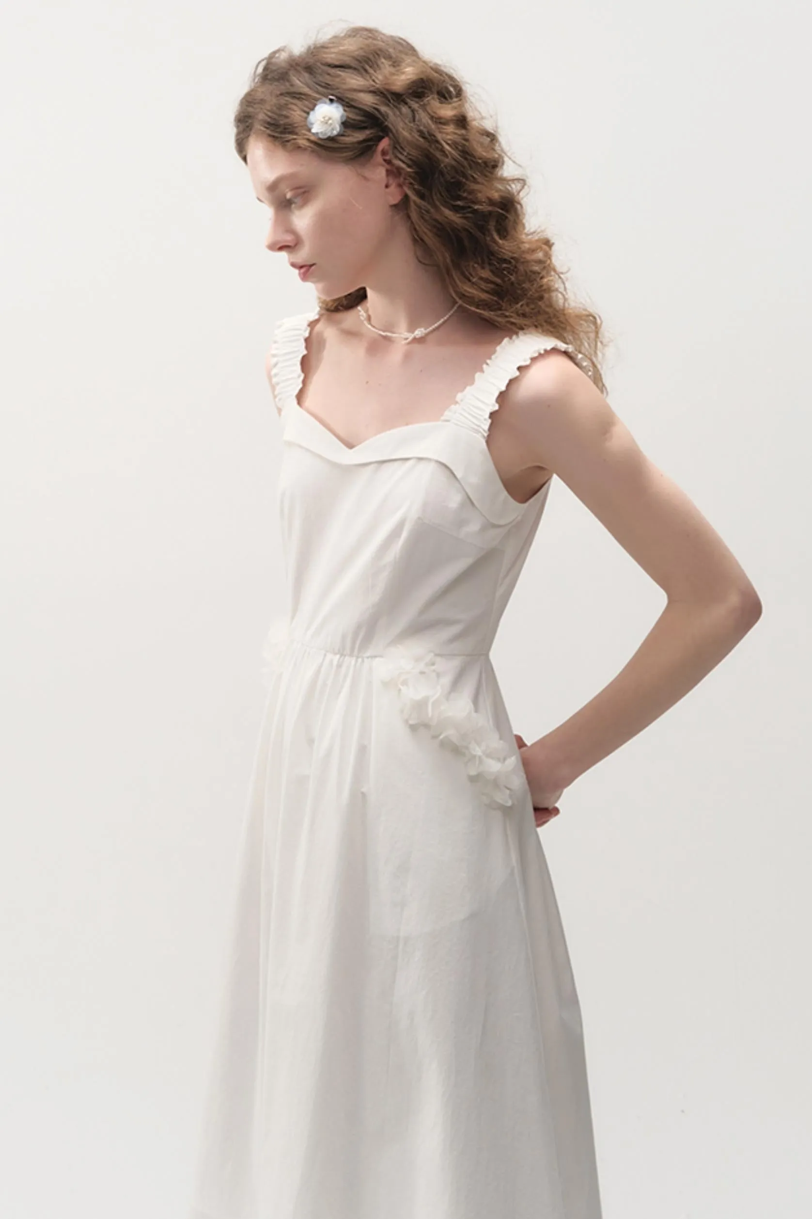 Elegant Waist Strap Dress