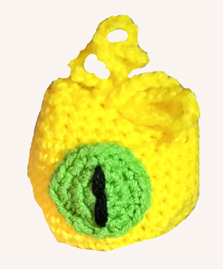 Eyeball Treat Bags Crochet Pattern for Halloween