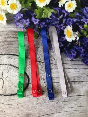 Face mask holder and lanyard solid color for kids