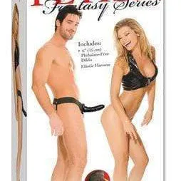 Fetish Fantasy 6 Inch Hollow Strap On Dildo - Black