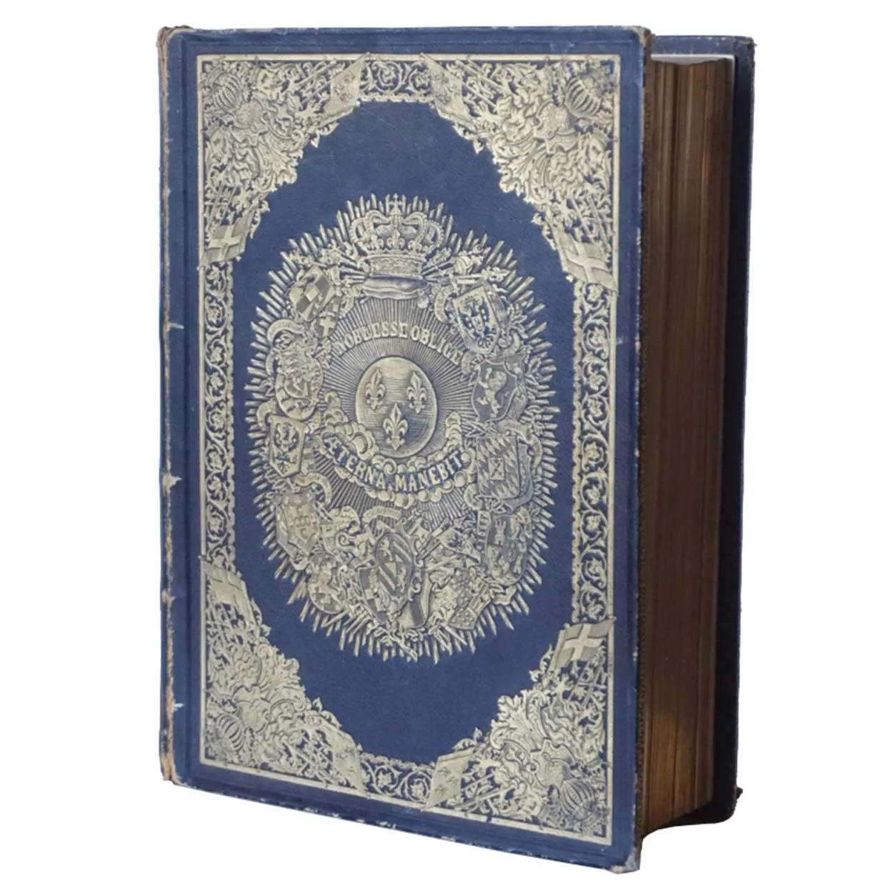 First Edition French Book: Vraie Science des Armoiries by Marquis Claude Drigon de Magny