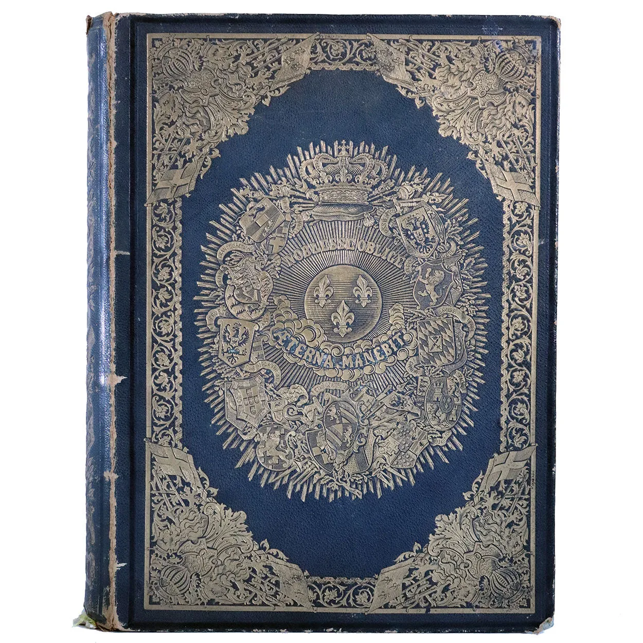 First Edition French Book: Vraie Science des Armoiries by Marquis Claude Drigon de Magny