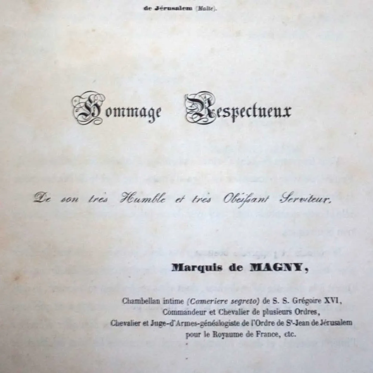 First Edition French Book: Vraie Science des Armoiries by Marquis Claude Drigon de Magny