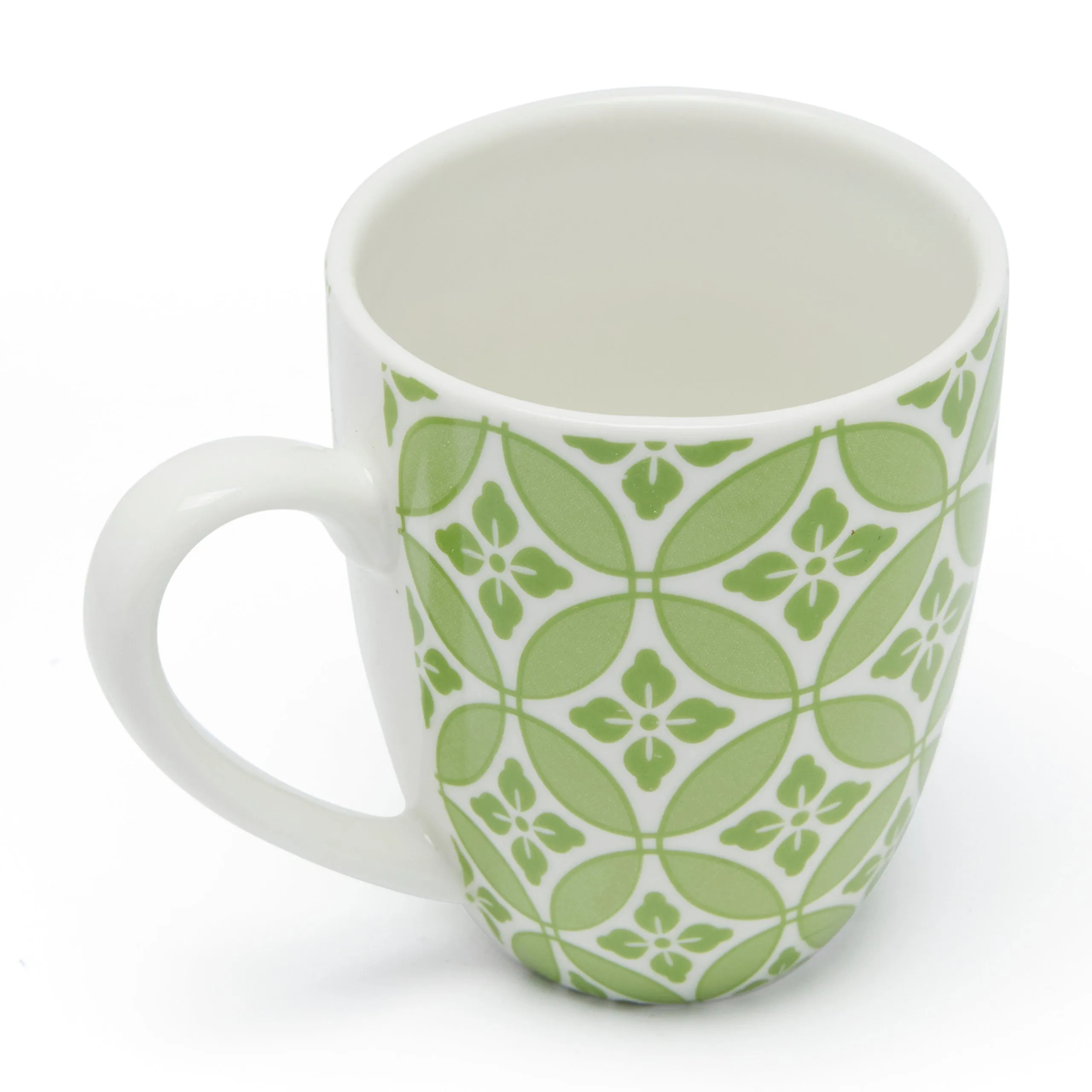 FLORAL MM EMBOSSED TILE CERAMIC MUG (12×8.5×10 CM)