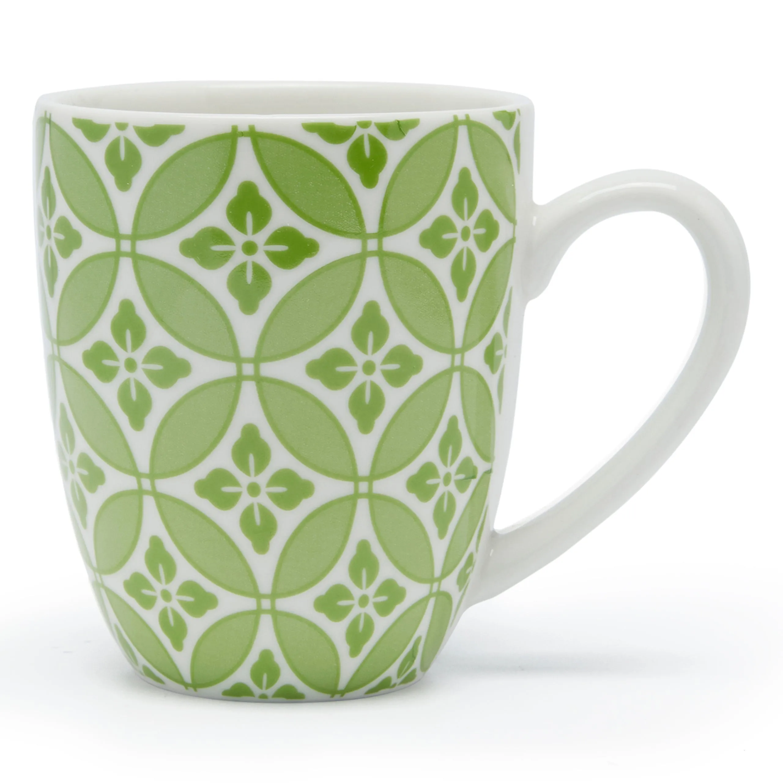 FLORAL MM EMBOSSED TILE CERAMIC MUG (12×8.5×10 CM)