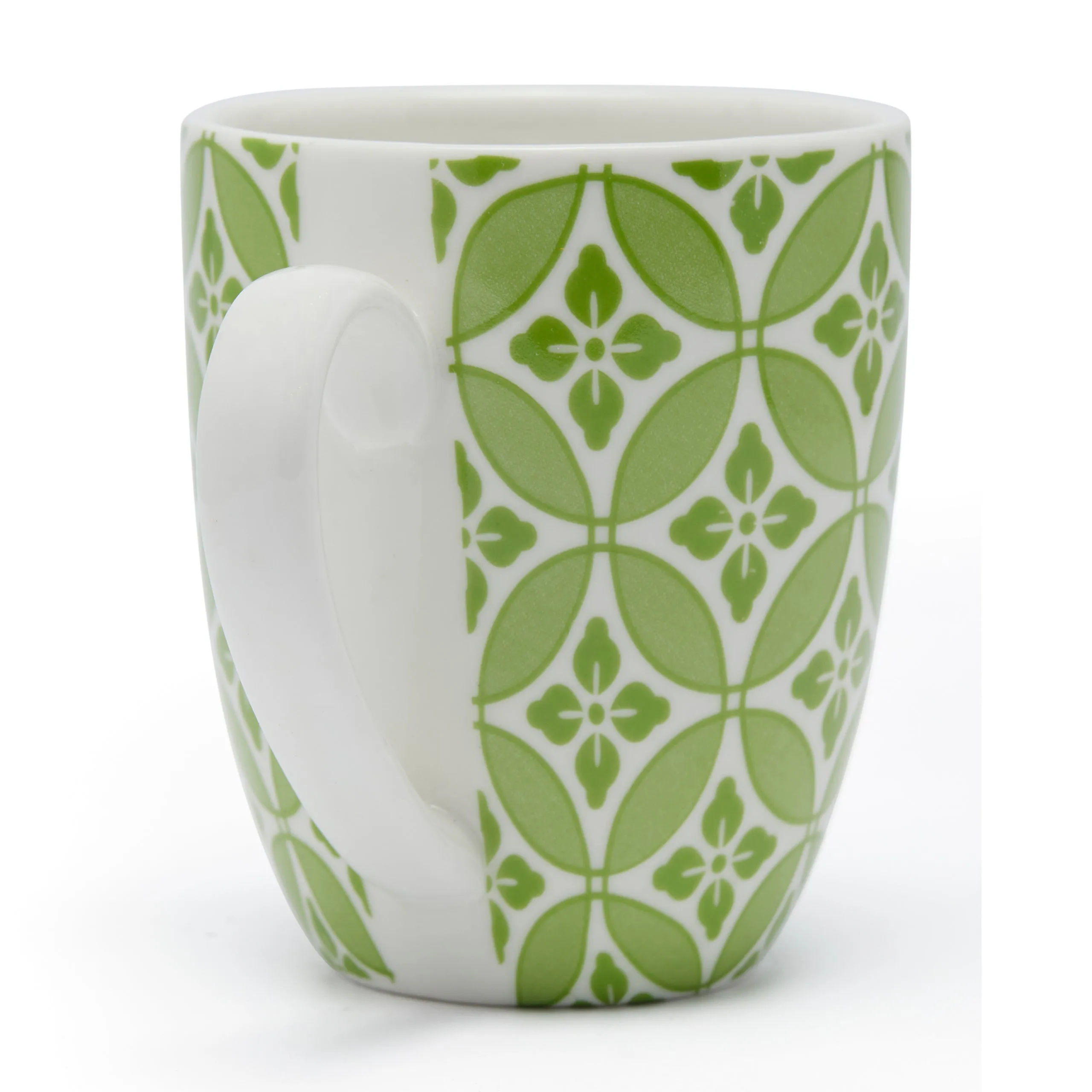 FLORAL MM EMBOSSED TILE CERAMIC MUG (12×8.5×10 CM)