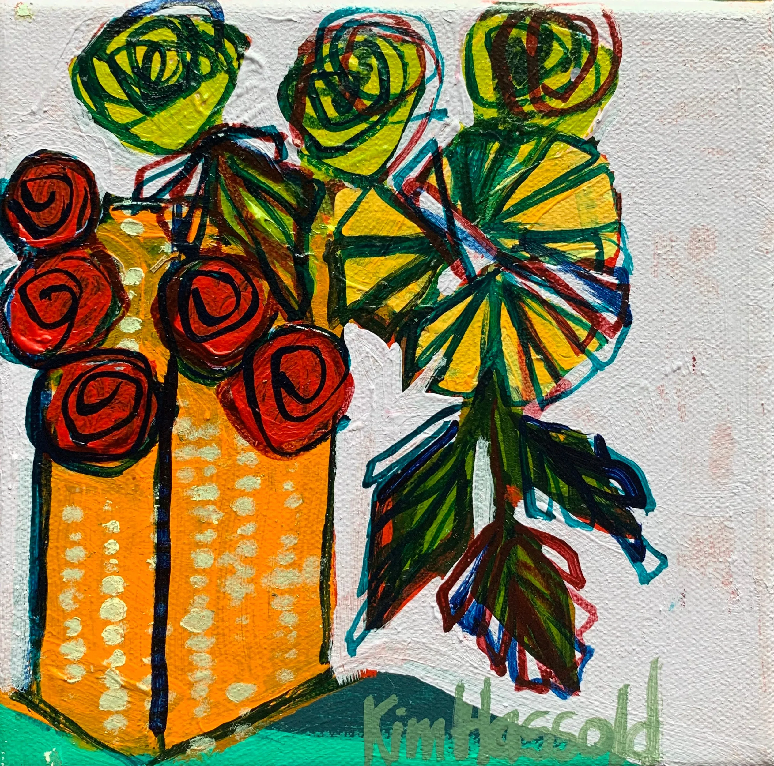 Flower 3- 6x6