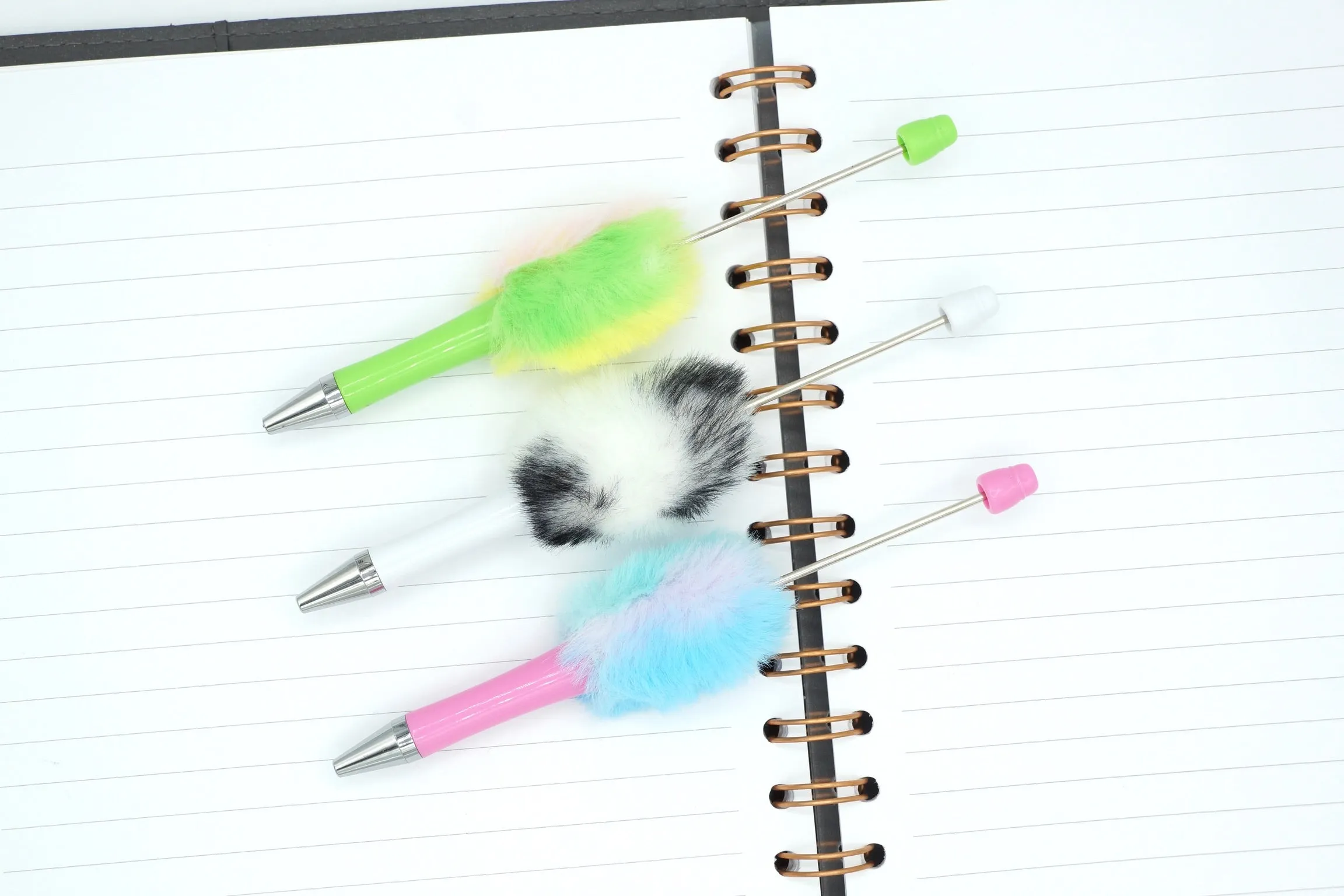 Fluffy Beadable Pen (Plastic)