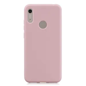 For HUAWEI Y6 2019 Lovely Candy Color Matte TPU Anti-scratch Non-slip Protective Cover Back Case 11