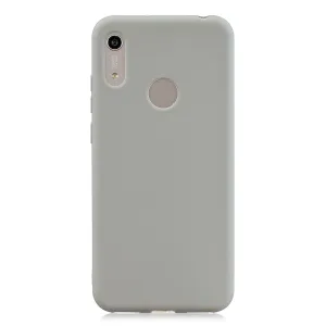 For HUAWEI Y6 2019 Lovely Candy Color Matte TPU Anti-scratch Non-slip Protective Cover Back Case 12