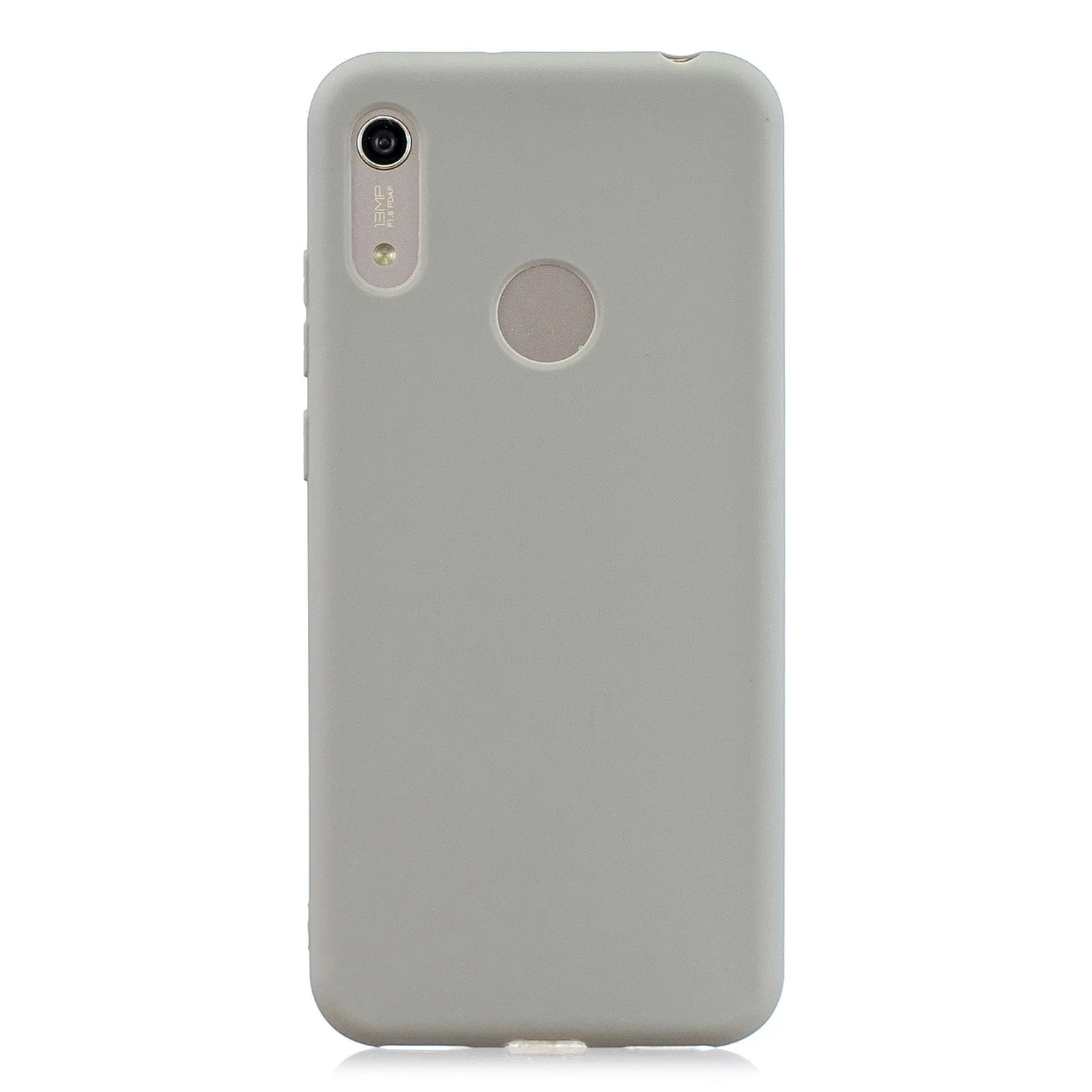 For HUAWEI Y6 2019 Lovely Candy Color Matte TPU Anti-scratch Non-slip Protective Cover Back Case 12