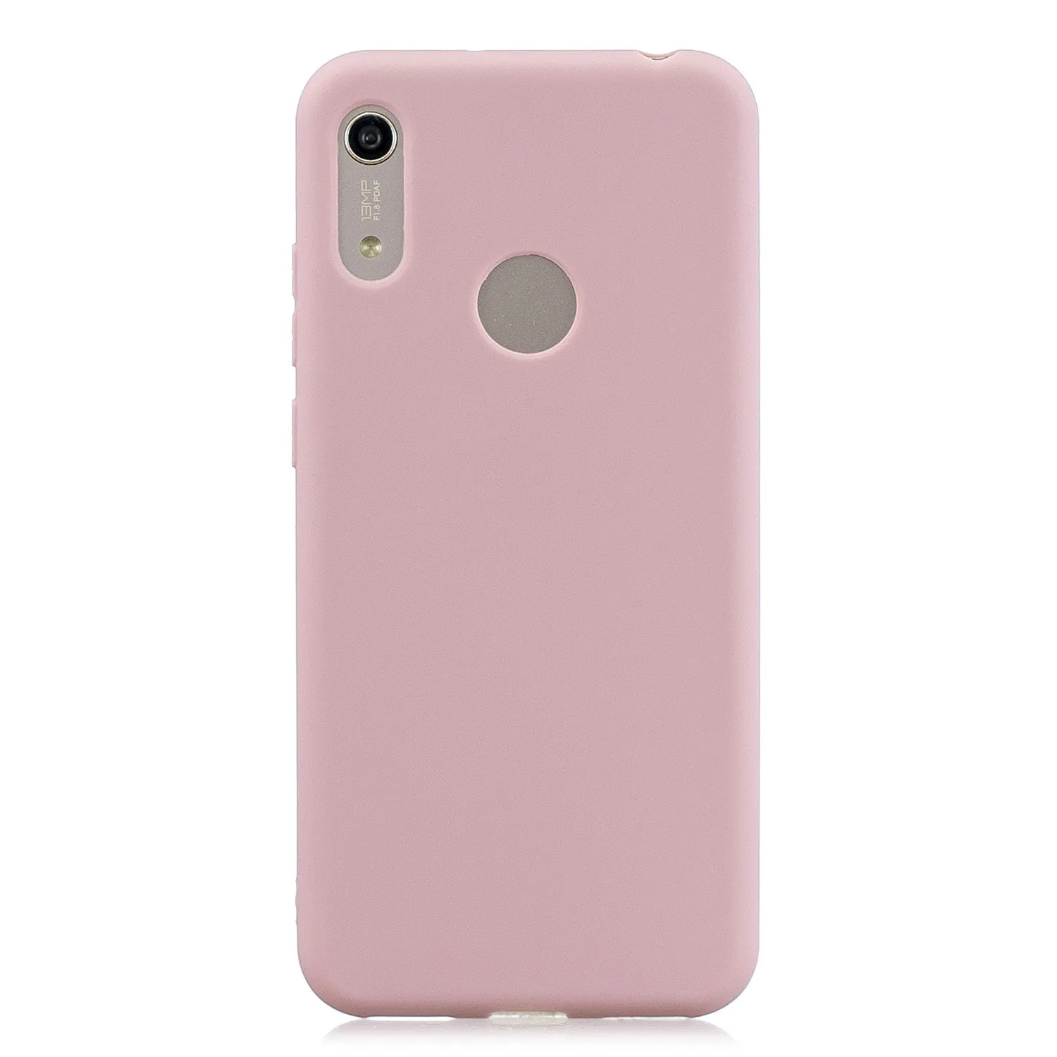 For HUAWEI Y6 2019 Lovely Candy Color Matte TPU Anti-scratch Non-slip Protective Cover Back Case 12