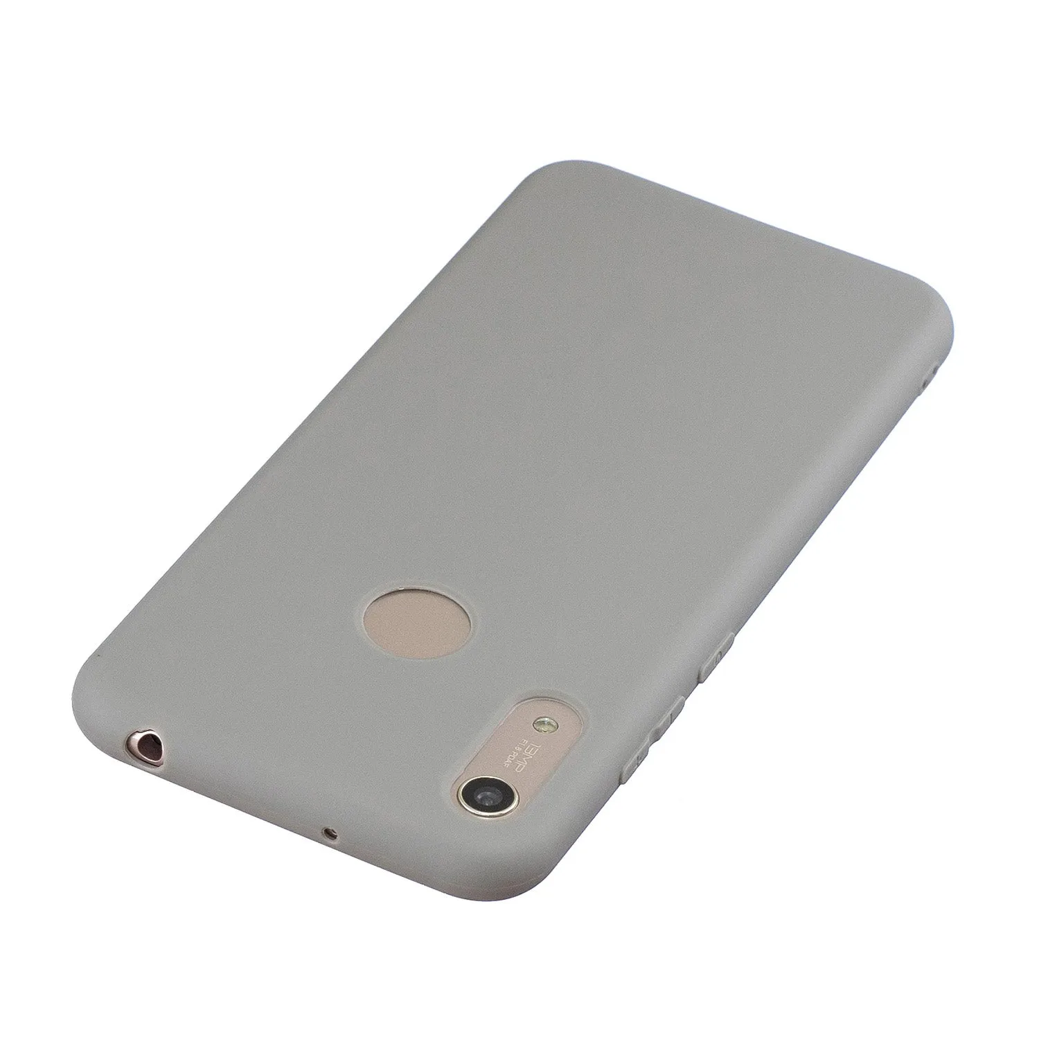For HUAWEI Y6 2019 Lovely Candy Color Matte TPU Anti-scratch Non-slip Protective Cover Back Case 12