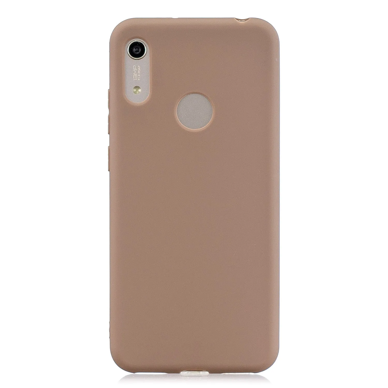 For HUAWEI Y6 2019 Lovely Candy Color Matte TPU Anti-scratch Non-slip Protective Cover Back Case 12