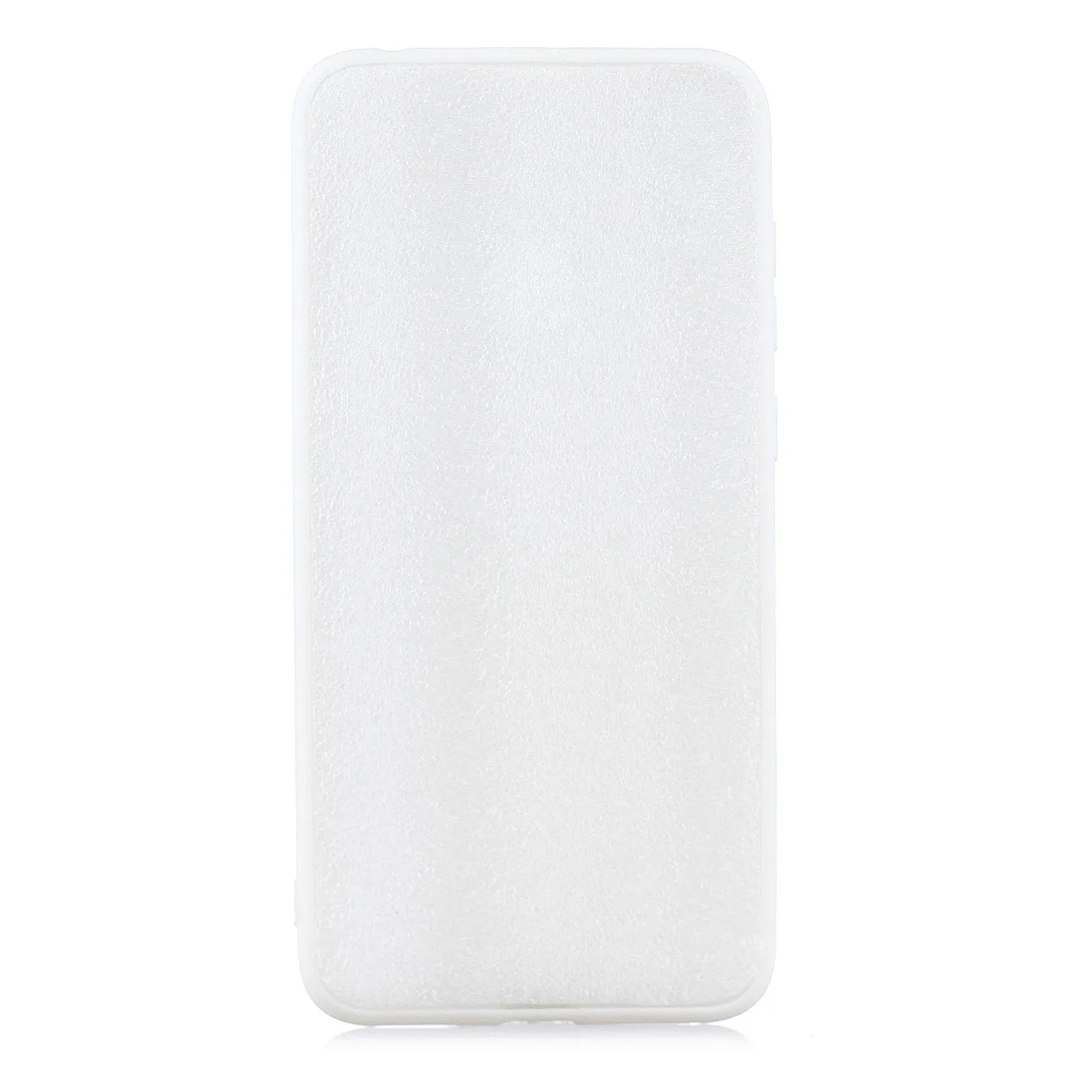 For HUAWEI Y7 2019 Lovely Candy Color Matte TPU Anti-scratch Non-slip Protective Cover Back Case Light blue